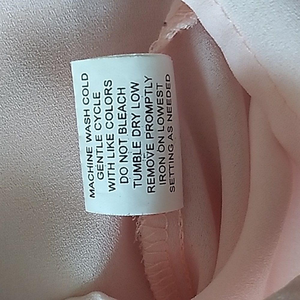 NY Collection Pretty in Pink ladies top, medium - Picture 5 of 7